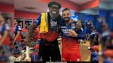Chris Gayle Enters RCB's Dressing Room, Recreates Iconic Celebration With Virat Kohli | Cricket News