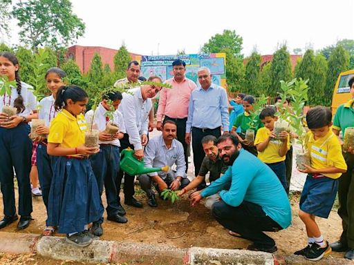 Karnal: Plantation drive organised