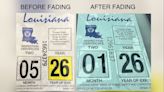 State Police issues notice about motor inspection stickers that expire in 2026 fading