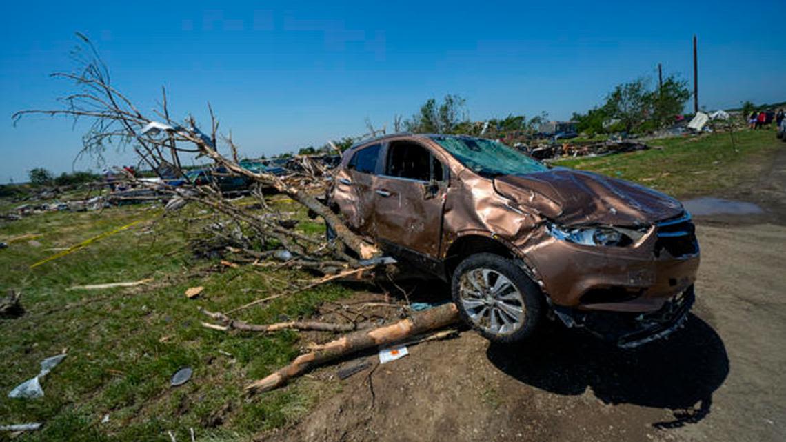 Maps show how "Tornado Alley" has shifted in the U.S.