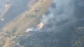 Declarado un peligroso incendio forestal en Lanjarón, Granada