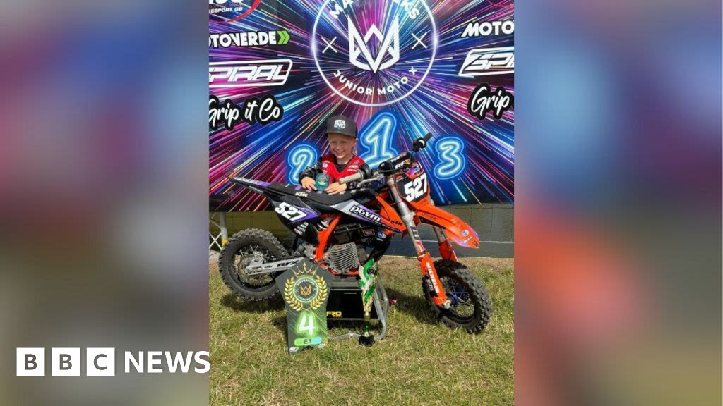 Father says son 'horrified' by theft of motocross bike