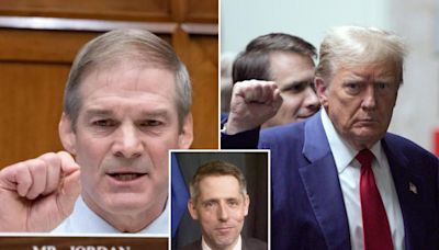 Rep. Jim Jordan demands info on ex-fed prosecutor helping Alvin Bragg with Trump trial