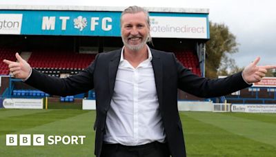 Robbie Savage: Macclesfield appoint director of football as head coach