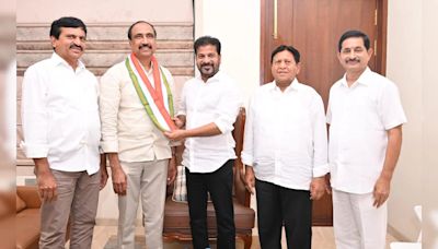 Blow To KCR's Party As Another MLA Joins Ruling Congress In Telangana