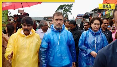 Wayanad landslides: Rahul Gandhi, Priyanka visit Chooralmala as death toll rises over 200