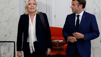 Emmanuel Macron desafió a Marine Le Pen a un debate antes de las elecciones europeas