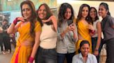 Trisha Krishnan Shares BTS Pictures From Matta Song In GOAT