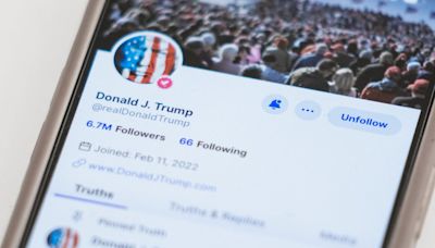 Truth Social stock takes a tumble as Trump makes his X return