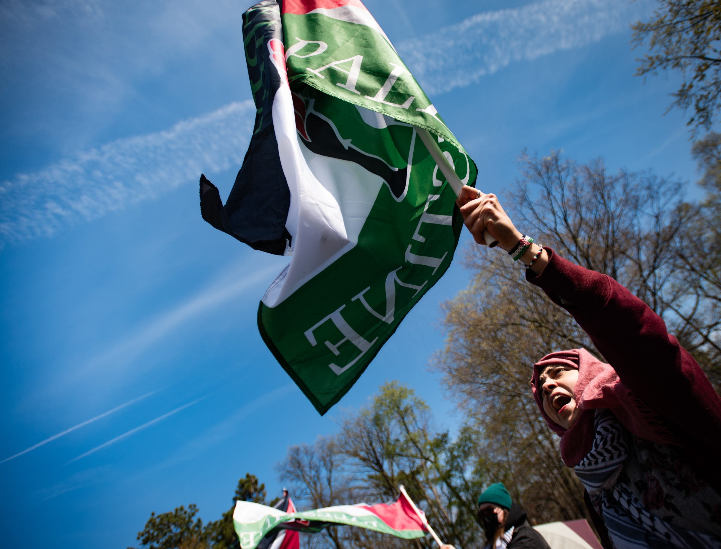 Campus protests against Gaza attacks continue in Michigan amid national crackdown