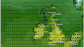 Weather maps reveal when Polar blast to make way for 19C sunshine