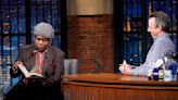 Watch Kenan Thompson play a fictional sci-fi author on 'Late Night with Seth Meyers'
