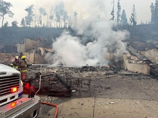 Wildfire mostly extinguished in Jasper, but no timeline for return as flames ravage surrounding areas