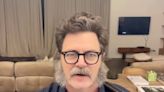 Nick Offerman lampoons ‘spray-tanned tool’ Donald Trump and JD Vance with parody song