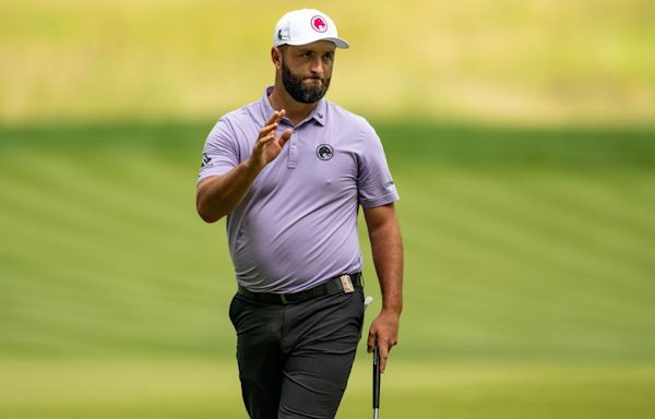 Rahm cards 8 birdies, takes 2-shot LIV UK lead