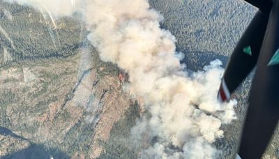 Wildfire grows at 'dangerous rate of speed' in Tahoe National Forest