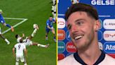 Declan Rice predicts pain if he tried Bellingham goal as he shares Walker impact