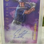 Evan Carter 2021 Bowman Inception Auto /75 簽名 新人 限量