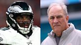Jordan Davis on difference with Vic Fangio as Eagles defensive coordinator: 'It's really no B.S. with him'