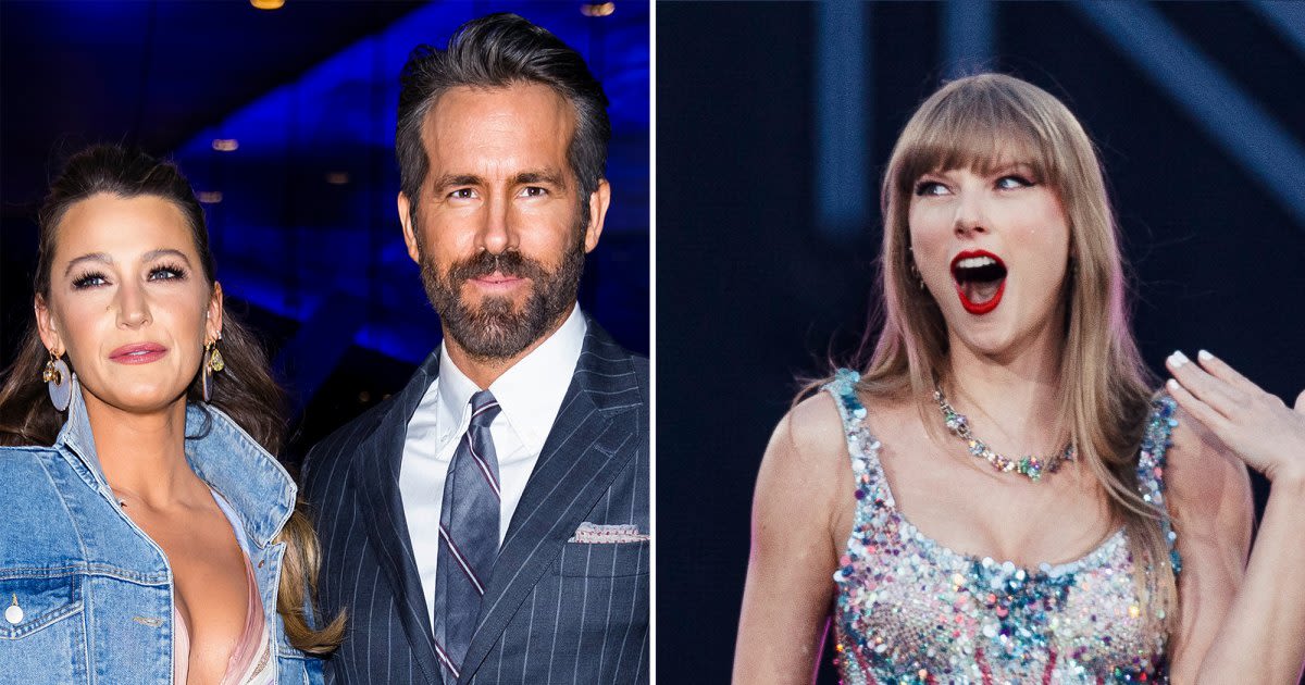 Ryan Reynolds and Blake Lively Attend Taylor Swift’s Eras Tour in Madrid