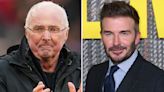 Beckham in heartwarming visit to Sven as pair enjoy six special bottles of wine