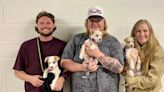 Tyler Childers’ road crew adopts 3 shelter puppies while touring