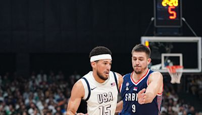 Devin Booker plays important, intangible roles for Team USA basketball in Paris Olympics