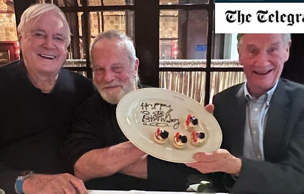 Monty Python stars reunite for Sir Michael Palin’s birthday – with one notable absence