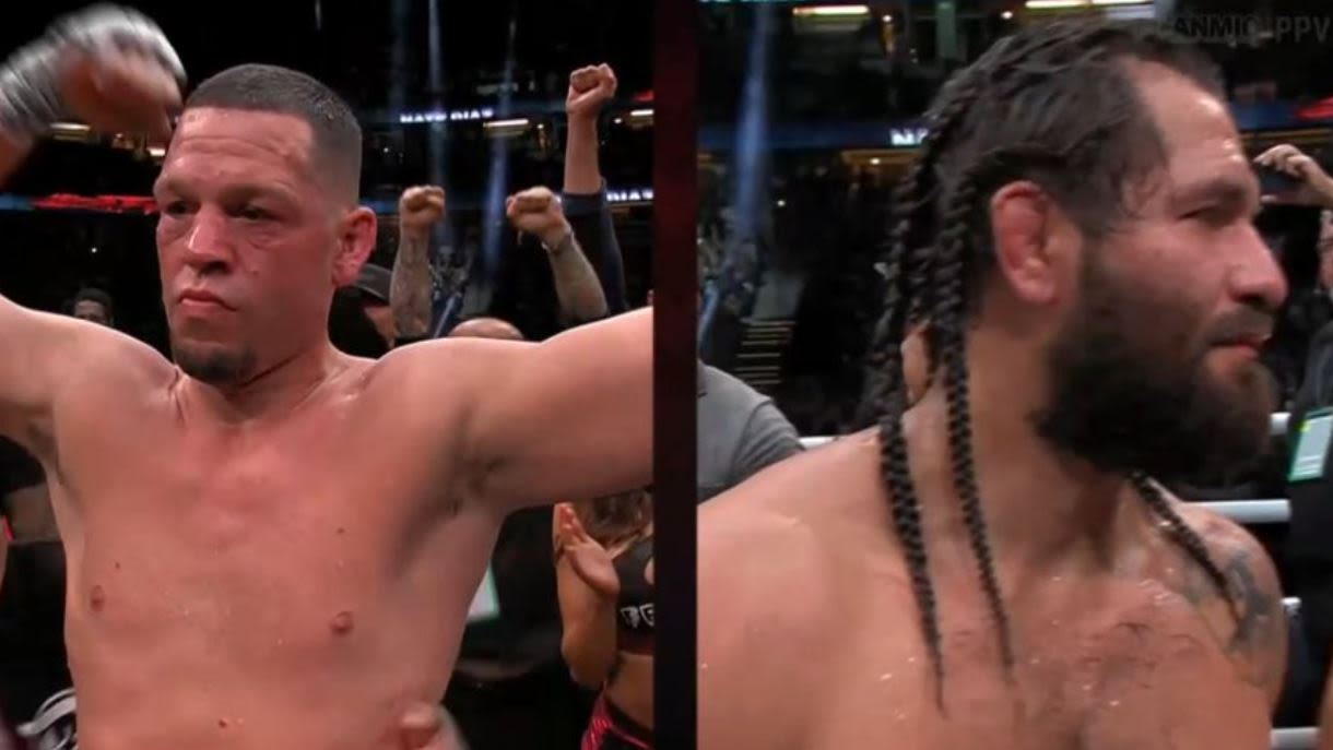 Nate Diaz defeats Jorge Masvidal (Highlights) | BJPenn.com