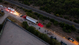 Migrants die daily in lorries hot as 'gates of hell'