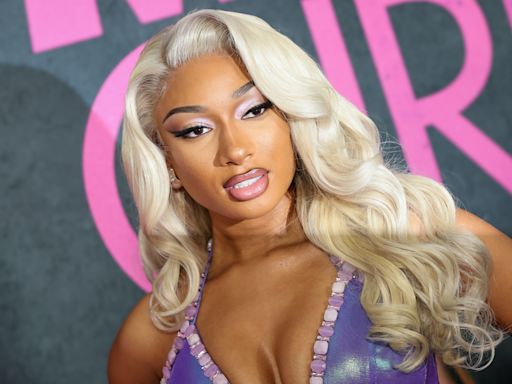 Megan Thee Stallion Looks So Y2K With This Pastel Hair-Color Combo