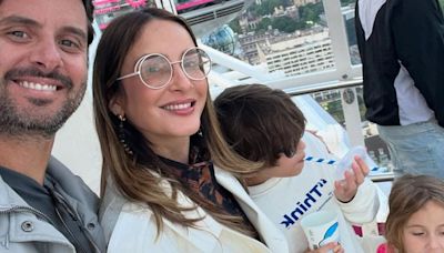 Claudia Leitte mostra fotos de viagem internacional com filhos e marido