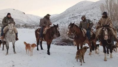 Rescataron a un arriero que quedó atrapado a 3500 metros de altura por las nevadas en Mendoza: estuvo seis días desaparecido