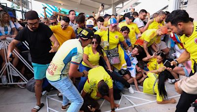 Graves disturbios en los accesos al estadio en la final de la Copa América