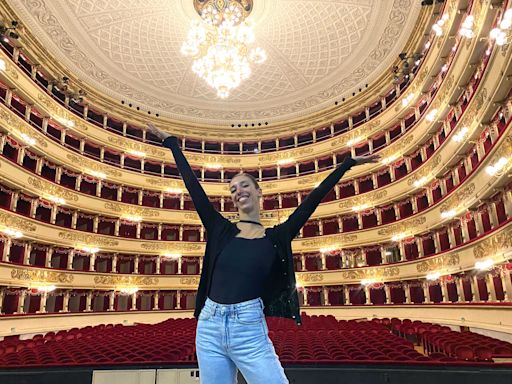 Viaje a las entrañas de la Scala de Milán, de la mano de la bailarina argentina María Celeste Losa