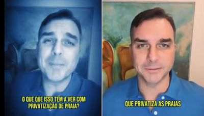 Flávio Bolsonaro reage a críticas sobre PEC das 'praias' e diz que privatização é 'narrativa da esquerda'