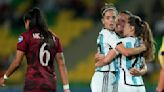 Copa América femenina: la Argentina venció a Venezuela y está en una semifinal