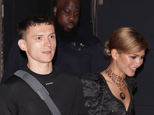 Zendaya Is the Juliet to Tom Holland’s Romeo in This Romantic Lace-Up Ball Gown