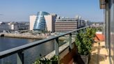 Light-filled Grand Canal Dock penthouse with wraparound Liffey views for €1.1m