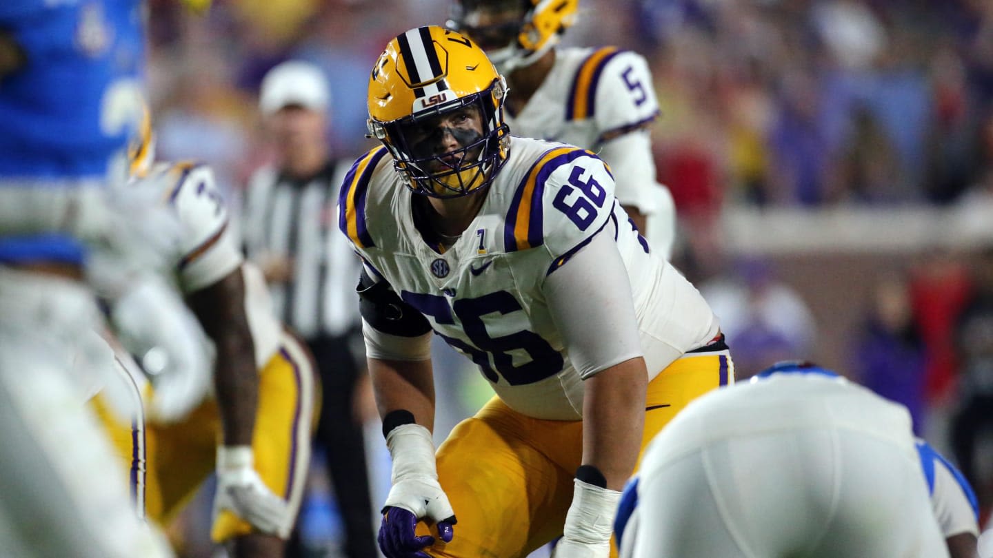 LSU Football Offensive Lineman Will Campbell No. 2 Overall Player in EA Sports CFB 25