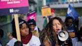 ‘We’re on our knees’ – nurses on picket lines in biggest NHS strike