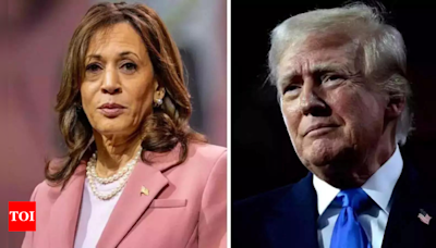 Did Kamala Harris admit it is difficult to beat Trump in US presidential elections? - Times of India