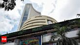 Sensex swings 600 points, dips at close as FPIs sell - Times of India