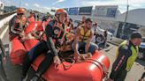 ‘Caramelo,' the Brazilian horse stranded on a roof by floods, is rescued after stirring the nation