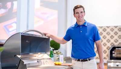 Eli Manning talks Dolphins, Giants and ManningCast at BBQGuys Backyard Design Center