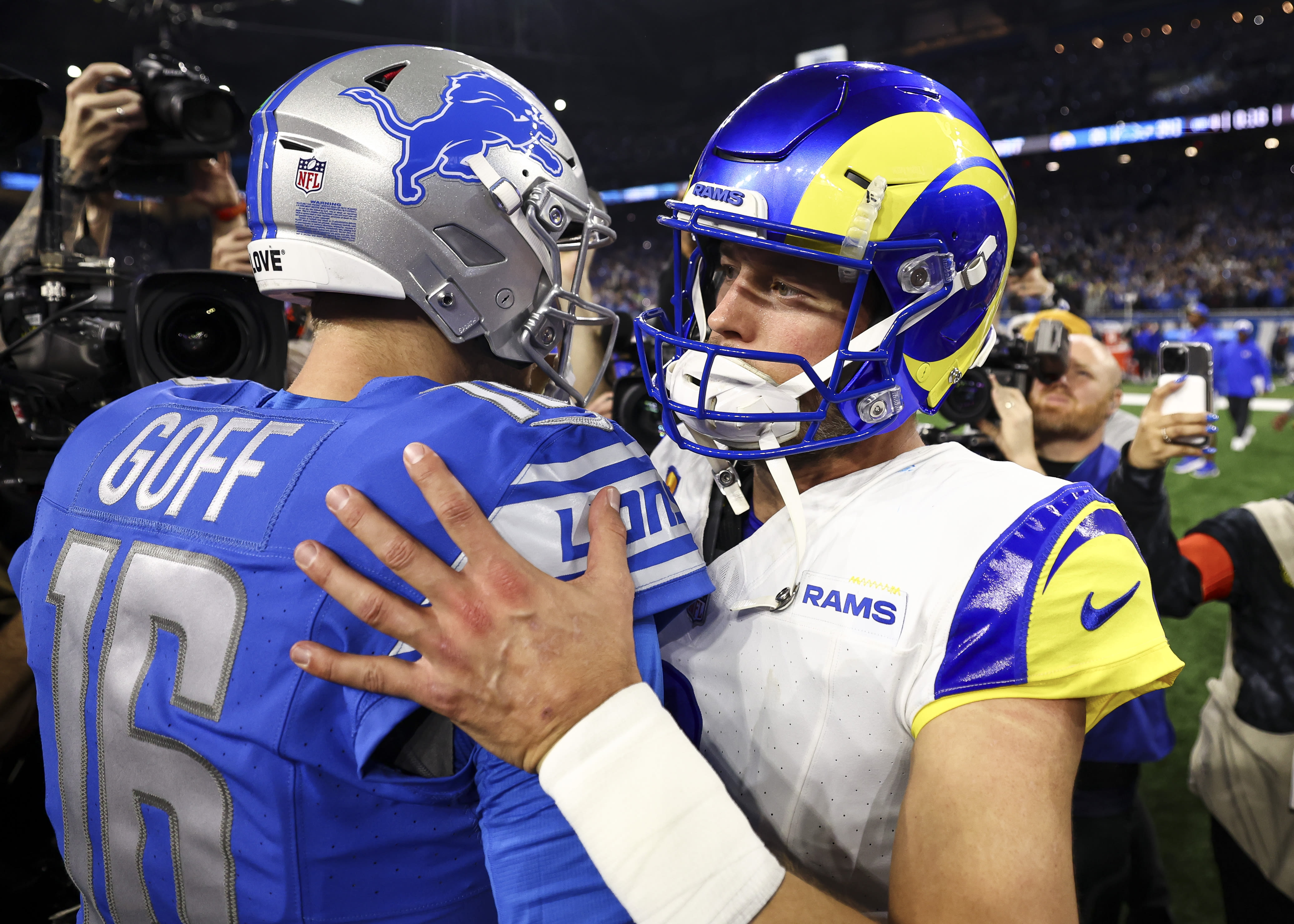 Rams vs. Lions live updates, score: Sunday Night Football kicks off with a rematch from last seasons' playoffs