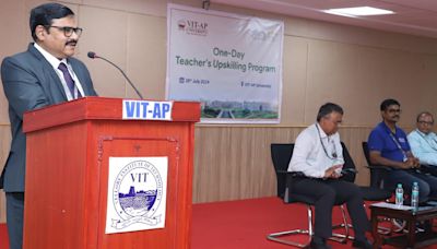 Teachers have pivotal role to play in Centre’s ‘Viksit Bharat’ vision, says VIT-AP Vice-Chancellor