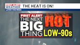 FIRST ALERT WEATHER - Heating up quickly throughout the week!