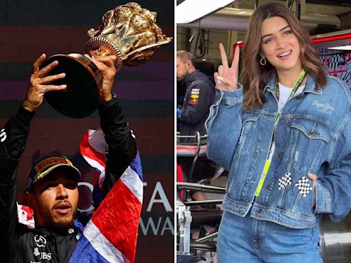 Lewis Hamilton triumphs at Silverstone with Kriti Sanon cheering from the paddocks