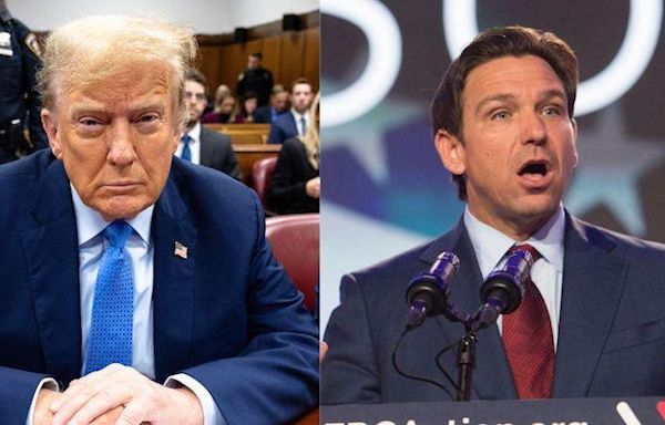 Donald Trump Brags About Having Ron DeSantis' 'Full and Enthusiastic Support' After 'Great' Meeting in Miami